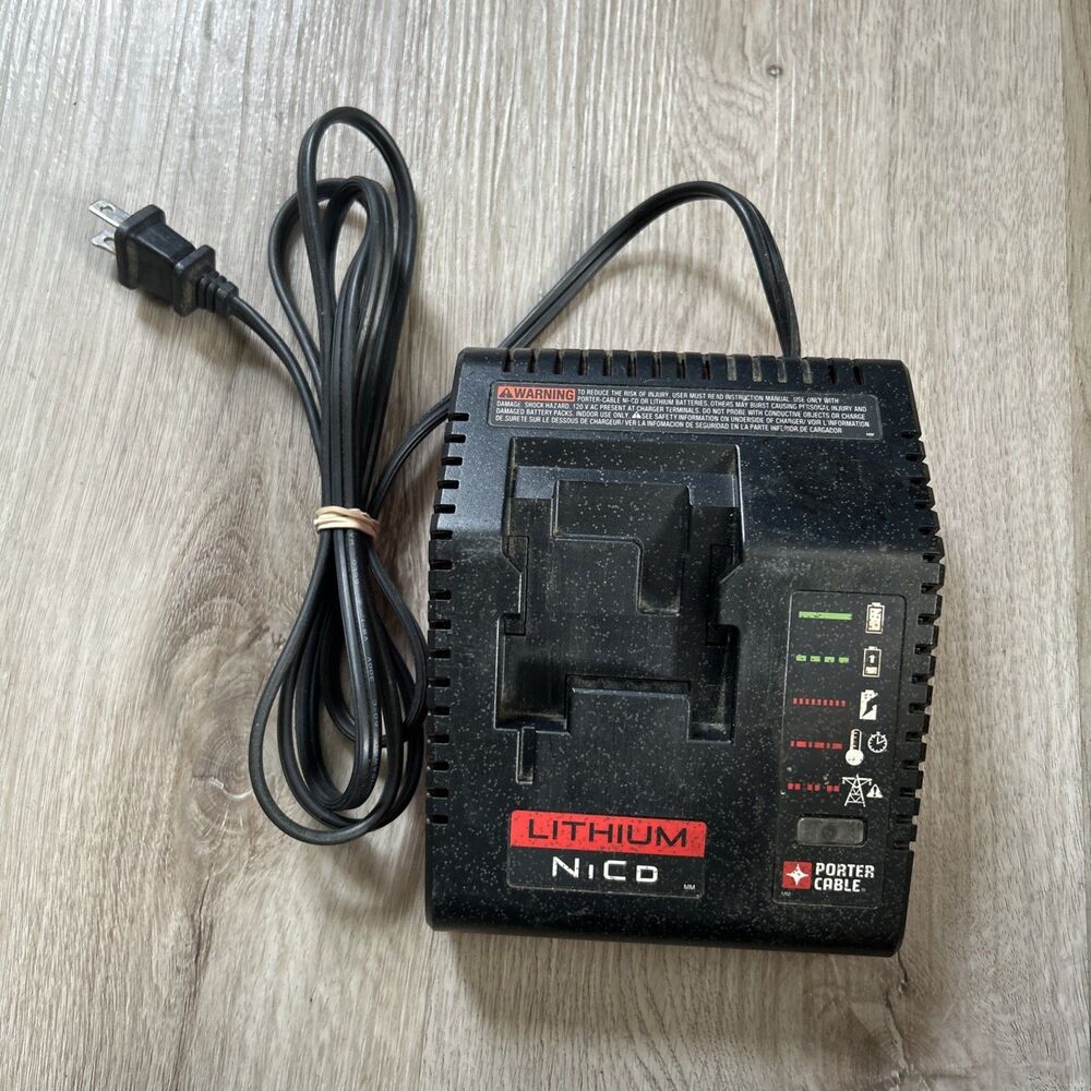 Porter Cable PCXMVC Battery Charger NiCd Lithium 10.8-18 Volt OEM Genuine Tested